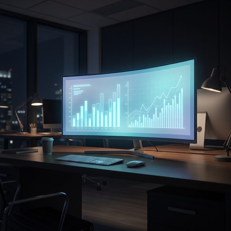 Analytics e BI — dashboards de performance